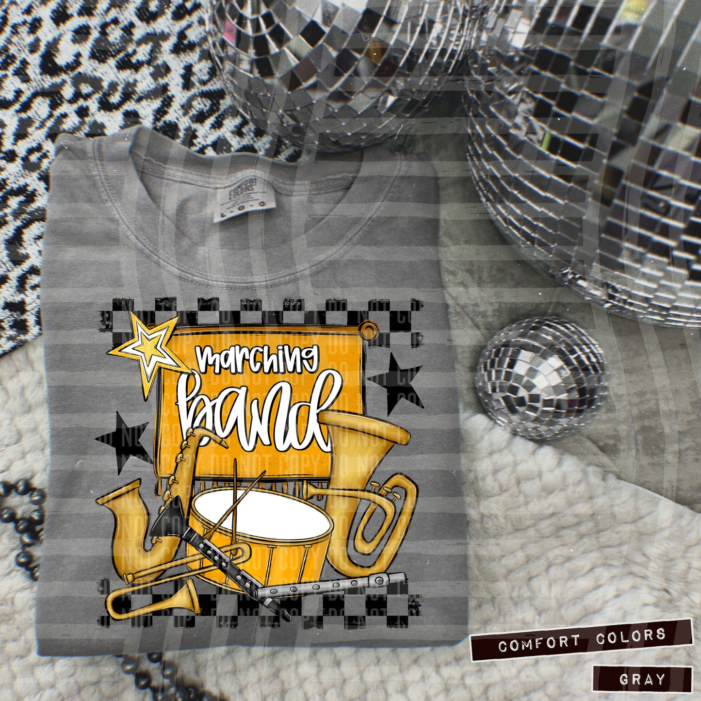 Band Collage - Can add names - not for digital resale- Color Dropdown Digital Download 300DPI PNG FILE