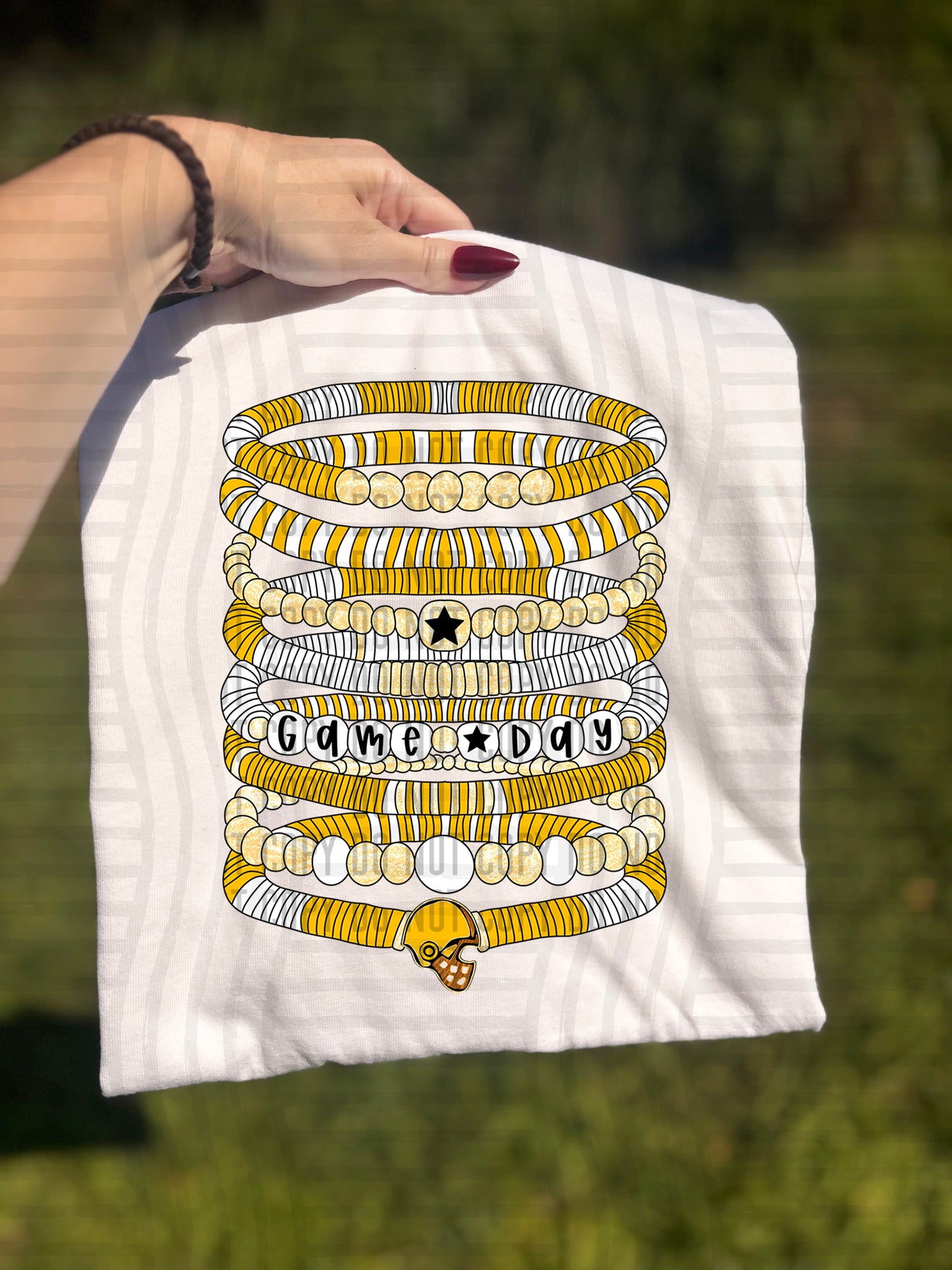 Bracelets - Football - Color Dropdown Digital Download 300DPI PNG FILE