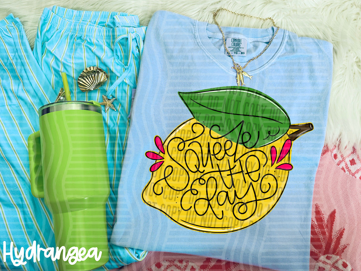 Squeeze the day - Digital Download 300DPI PNG FILE