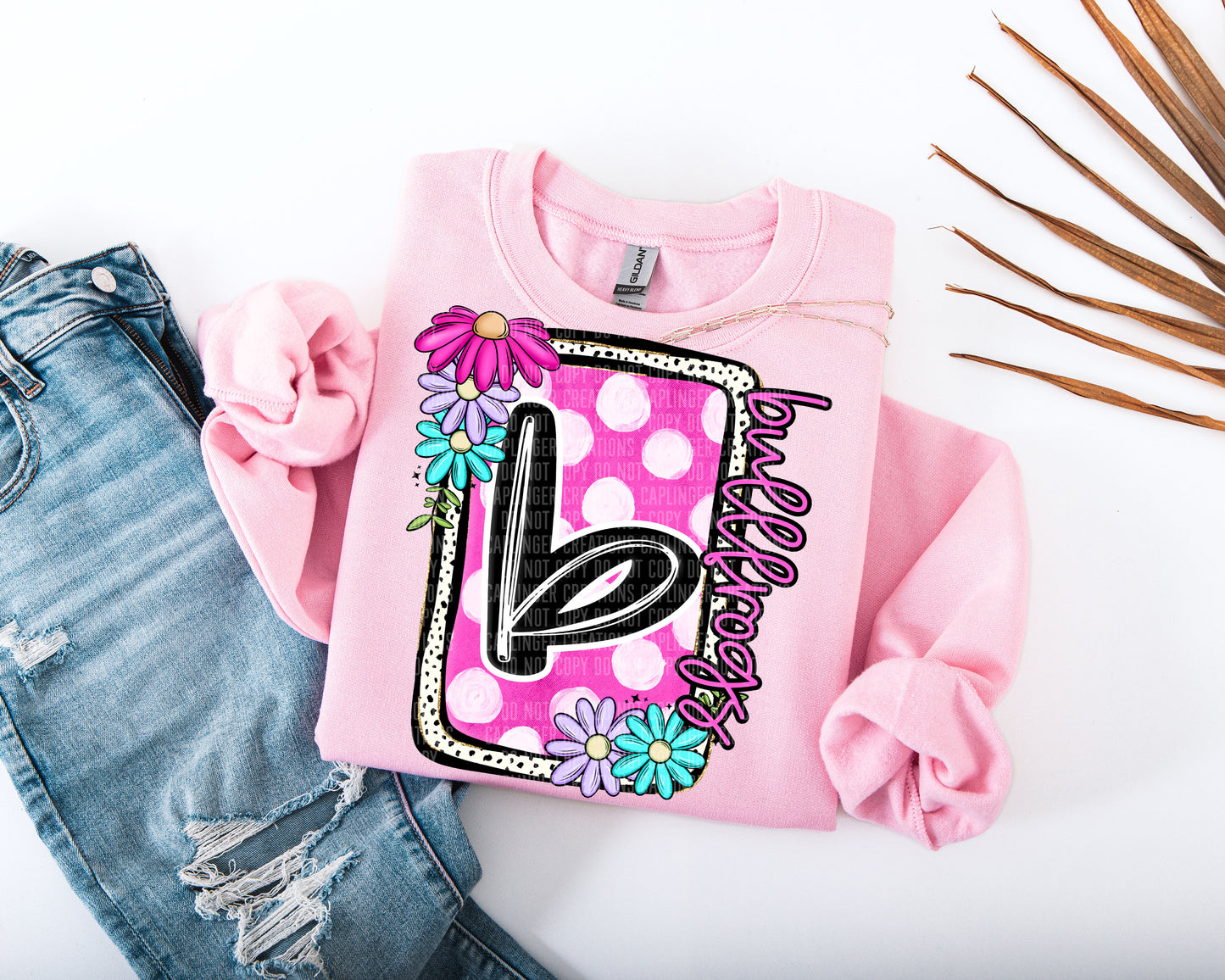 Floral bloom - Dropdown + CUSTOM Digital Download 300DPI PNG FILE