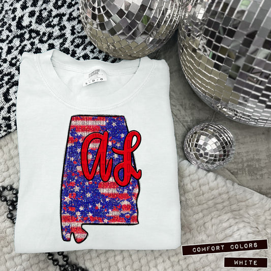 PICK A STATE - Stars & Stripes - Digital download 300DPI PNG FILE