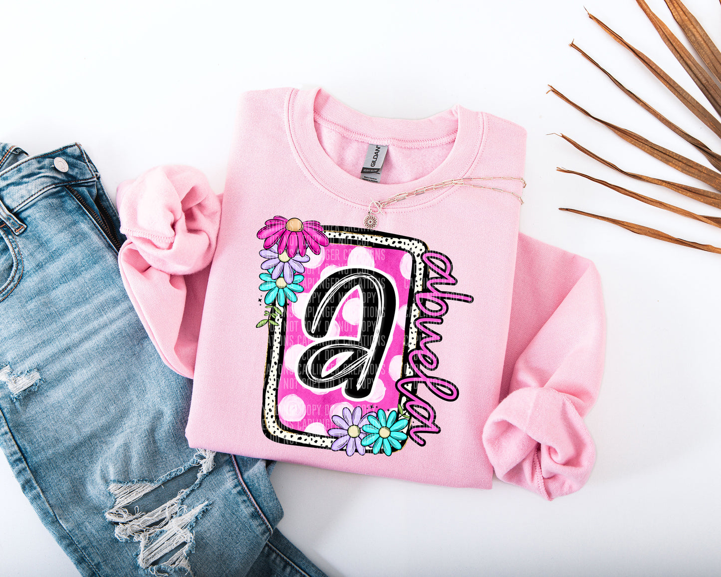 FLORAL BLOOM MOM NAMES - DROPDOWN + CUSTOM - Digital Download 300DPI PNG FILE