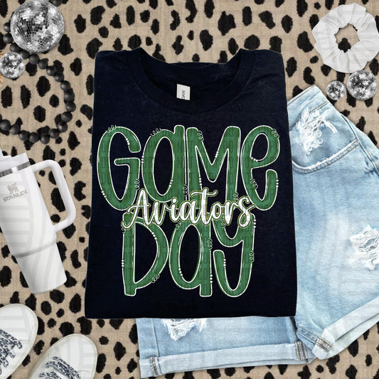 Dk Green - GAME DAY Doodles - 300 dpi Digital Download