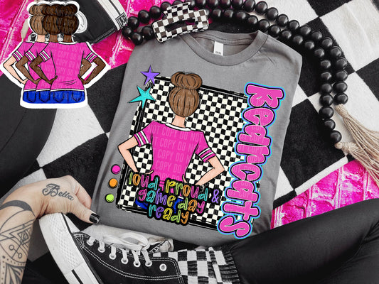 Loud & Proud Mom (3 skin tones included) - Dropdown Digital Download 300DPI PNG FILE