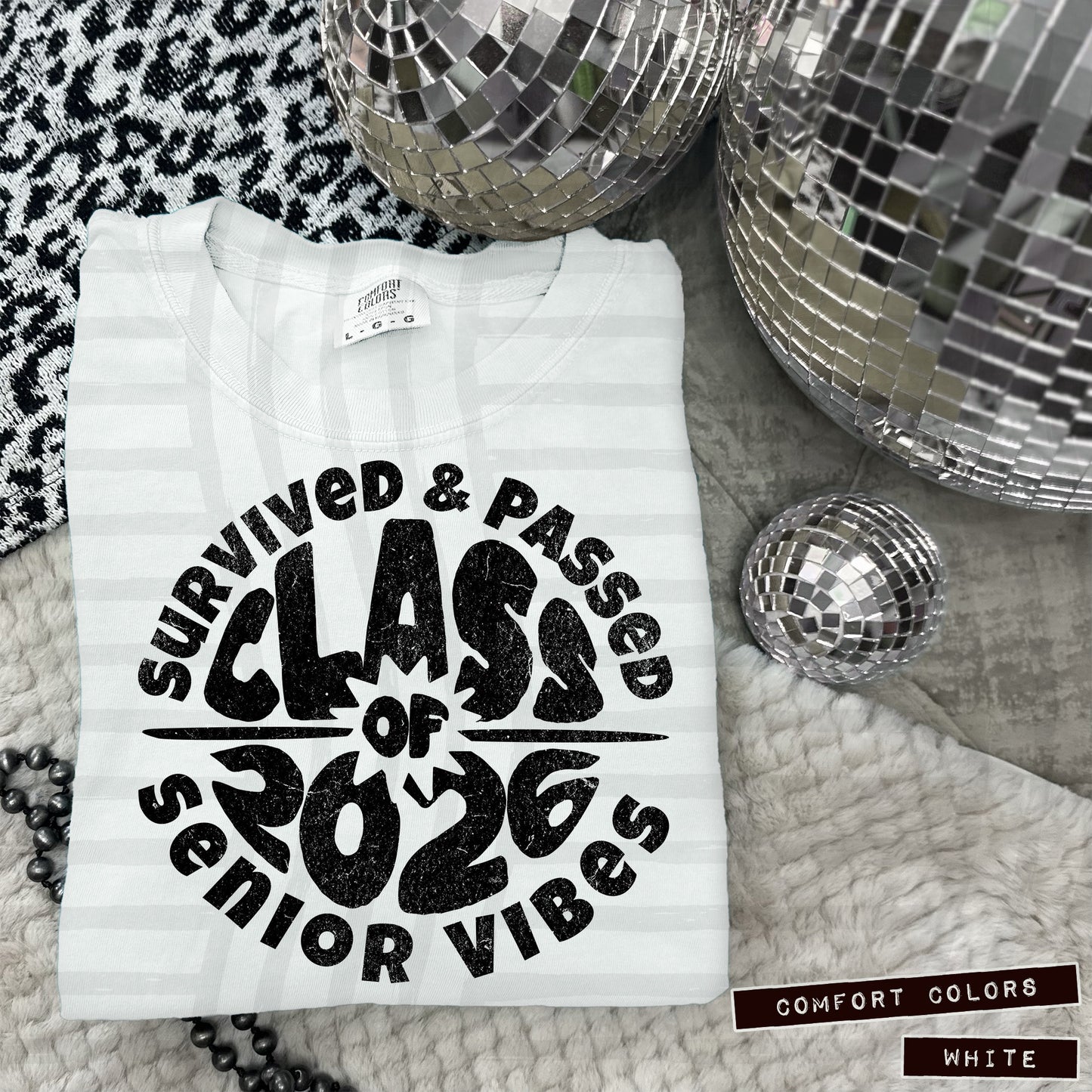 Senior Class of 2026 - Color Dropdown Digital Download 300DPI PNG FILE