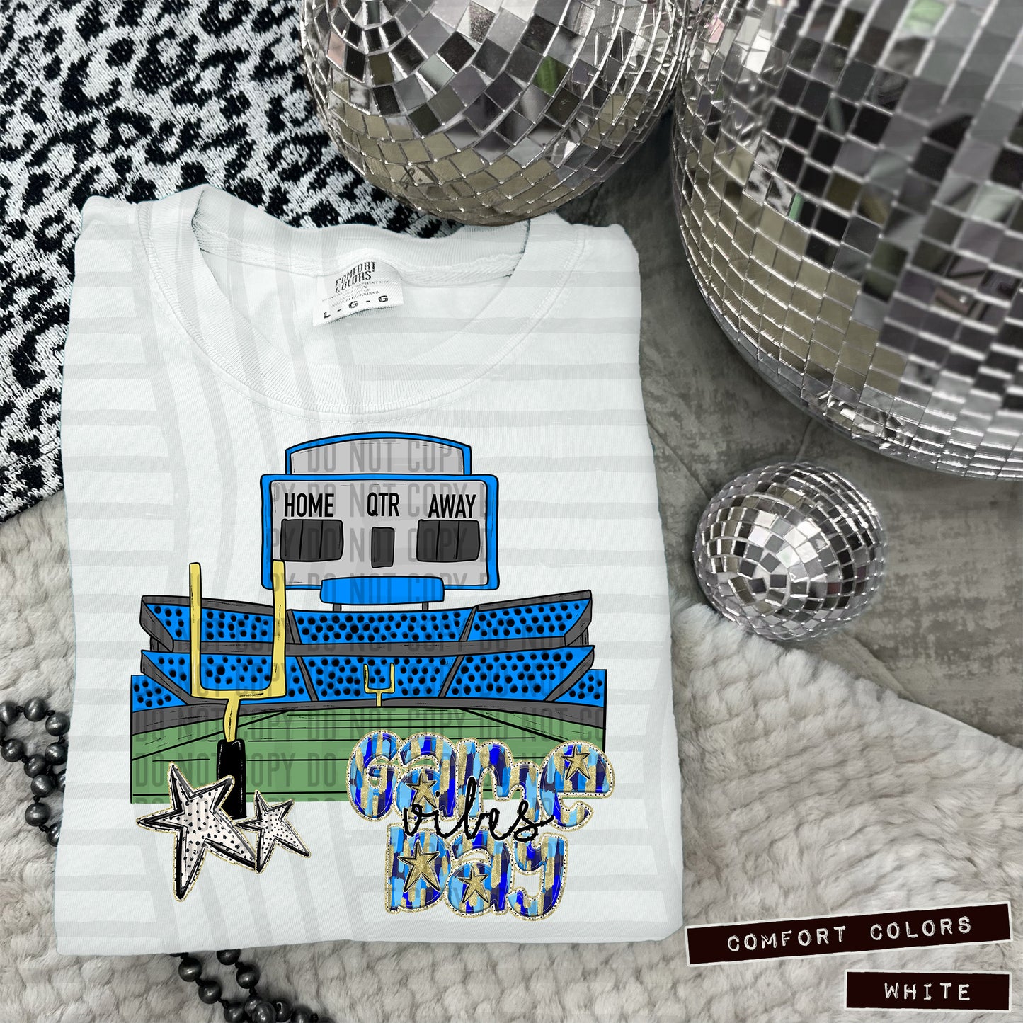 GAME DAY FOOTBALL STADIUMS - Digital download 300DPI PNG FILE