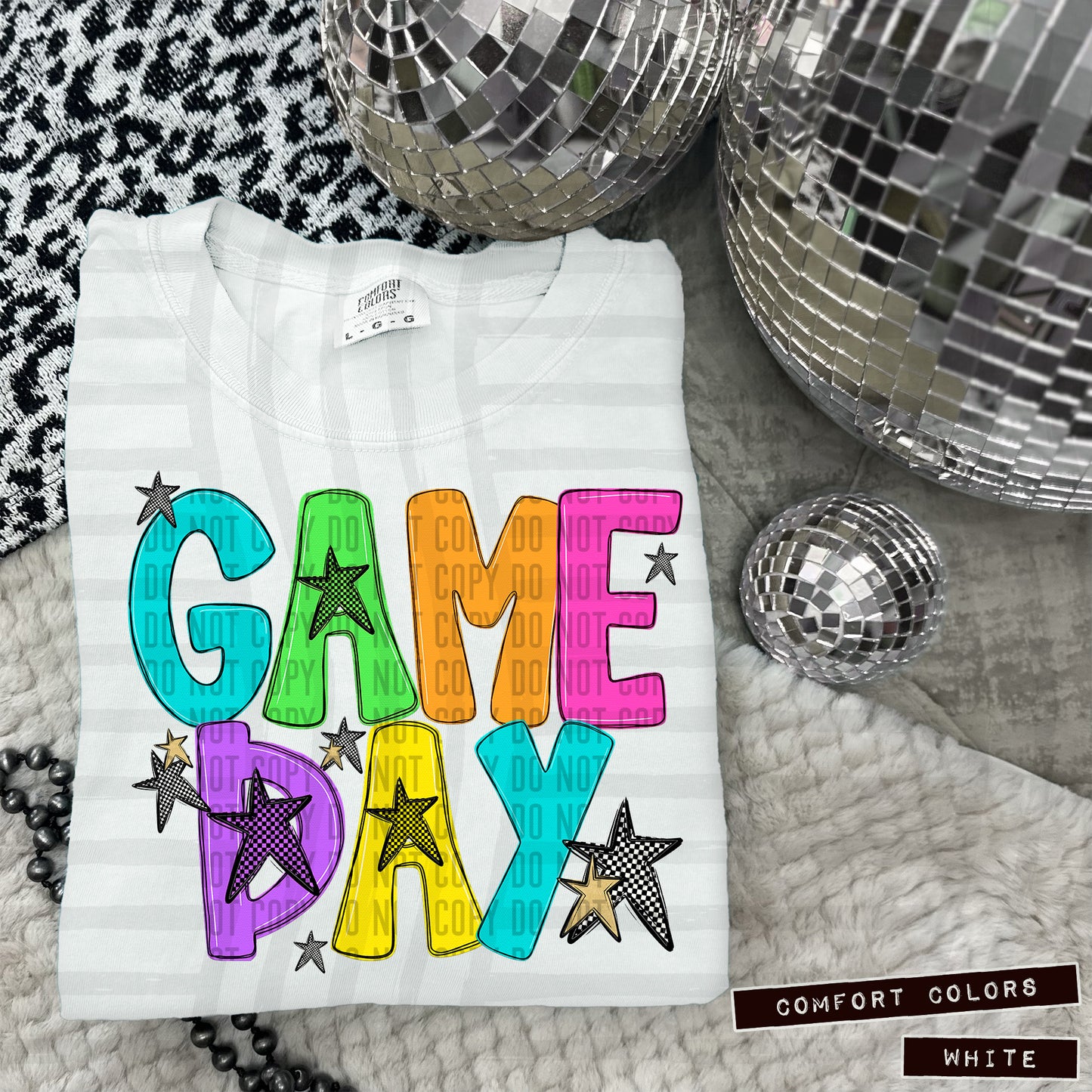 CheckMate Game Day Collection 2 files included Gold/Silver- Color Dropdown Digital Download 300DPI PNG FILE