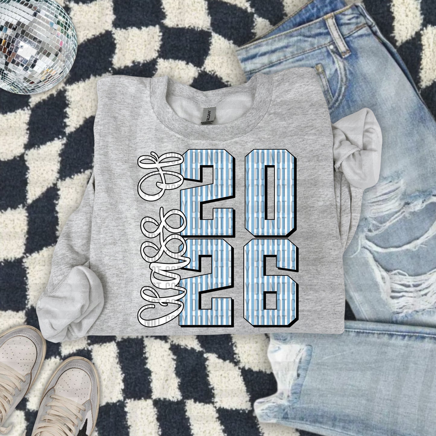 Class of 2026 - Choose your color - Digital Download 300DPI PNG FILE