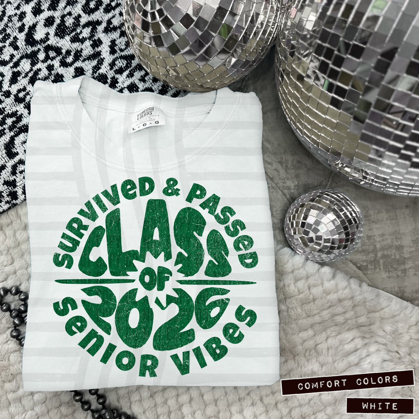 Senior Class of 2026 - Color Dropdown Digital Download 300DPI PNG FILE
