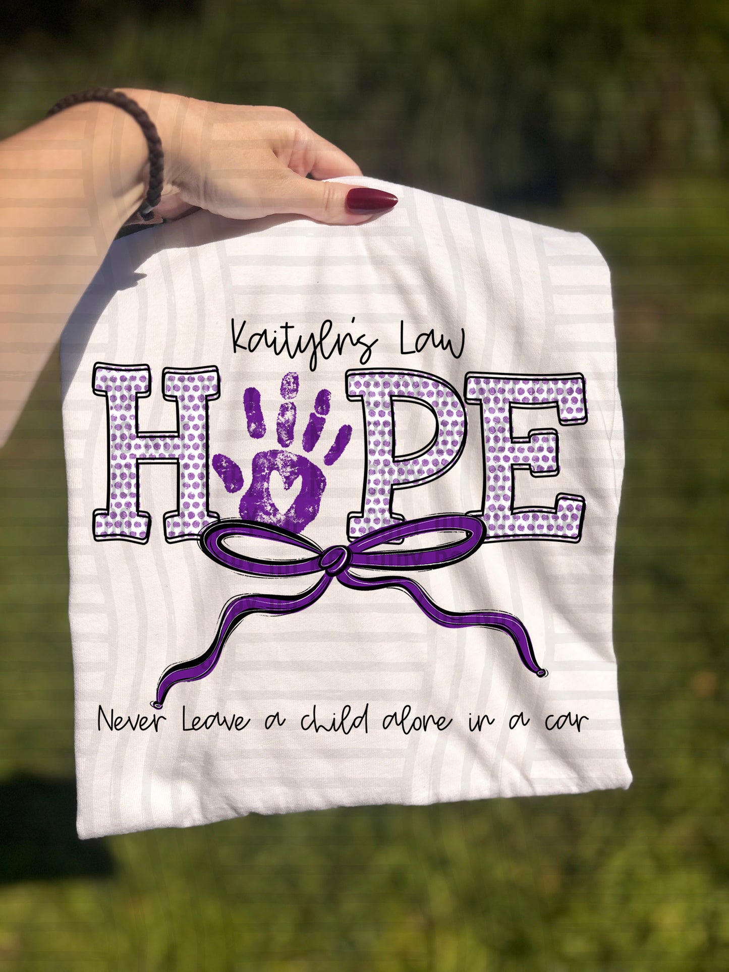 Kaitlyn's Law awareness - 300DPI PNG FILE