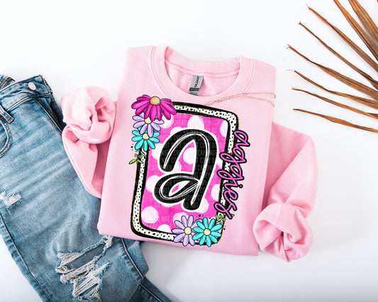 Floral bloom - Dropdown + CUSTOM Digital Download 300DPI PNG FILE