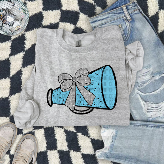 Megaphone w/silver accents - Choose your color - Digital Download 300DPI PNG FILE