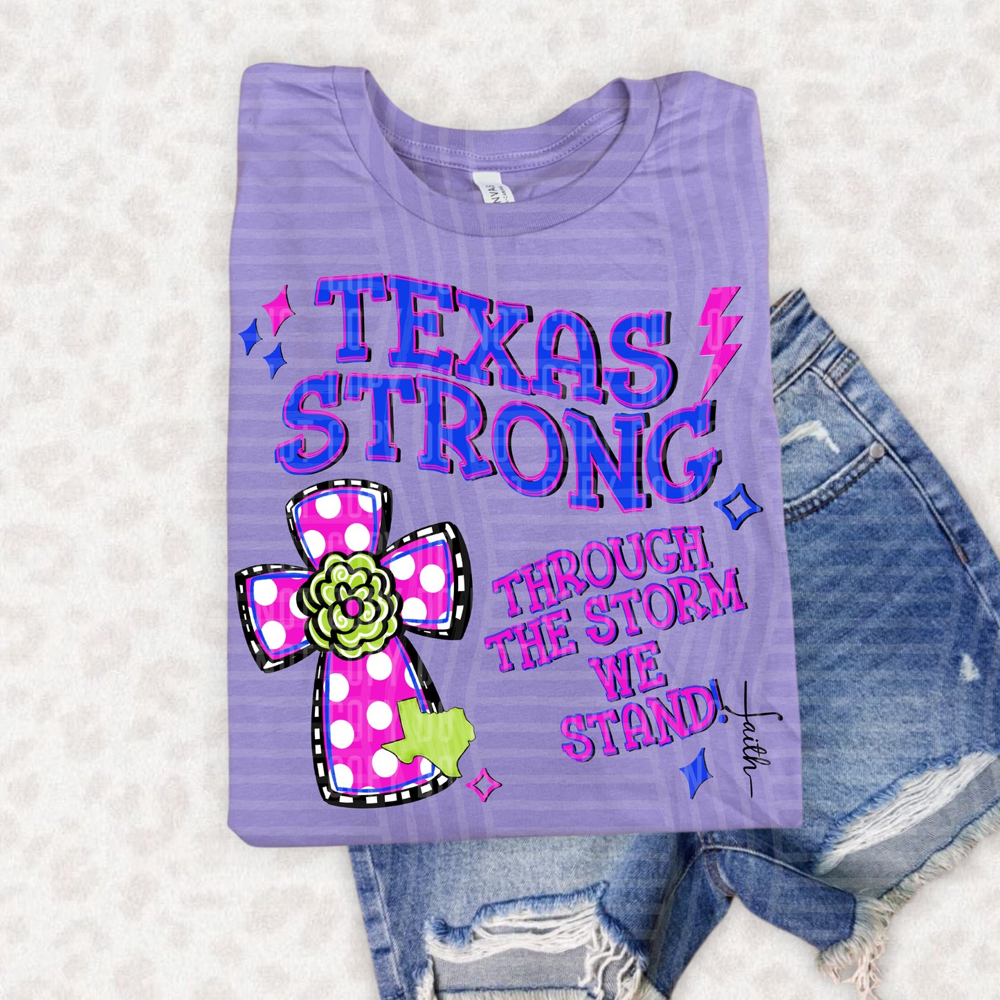 Texas Strong - 300DPI PNG FILE