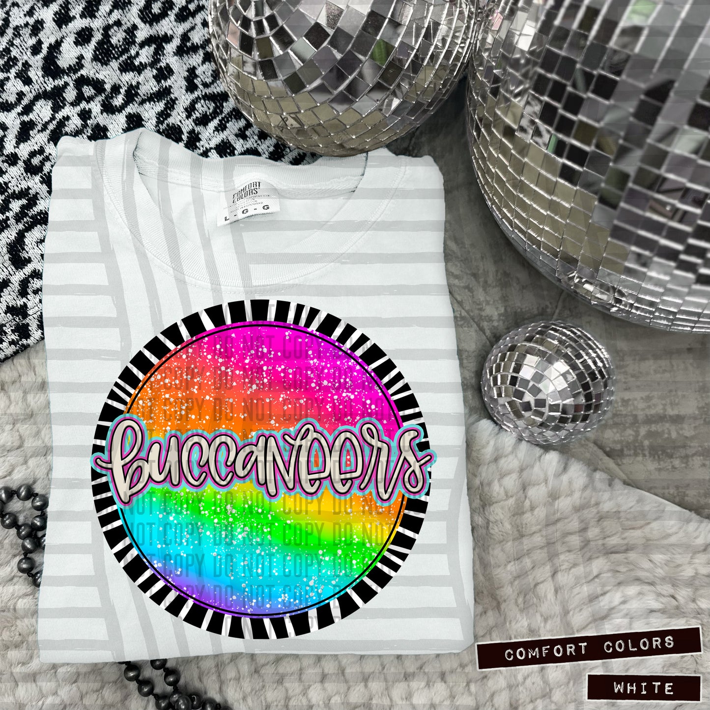 Rainbow Splatter Circles Mascots - Digital Download 300DPI PNG FILE