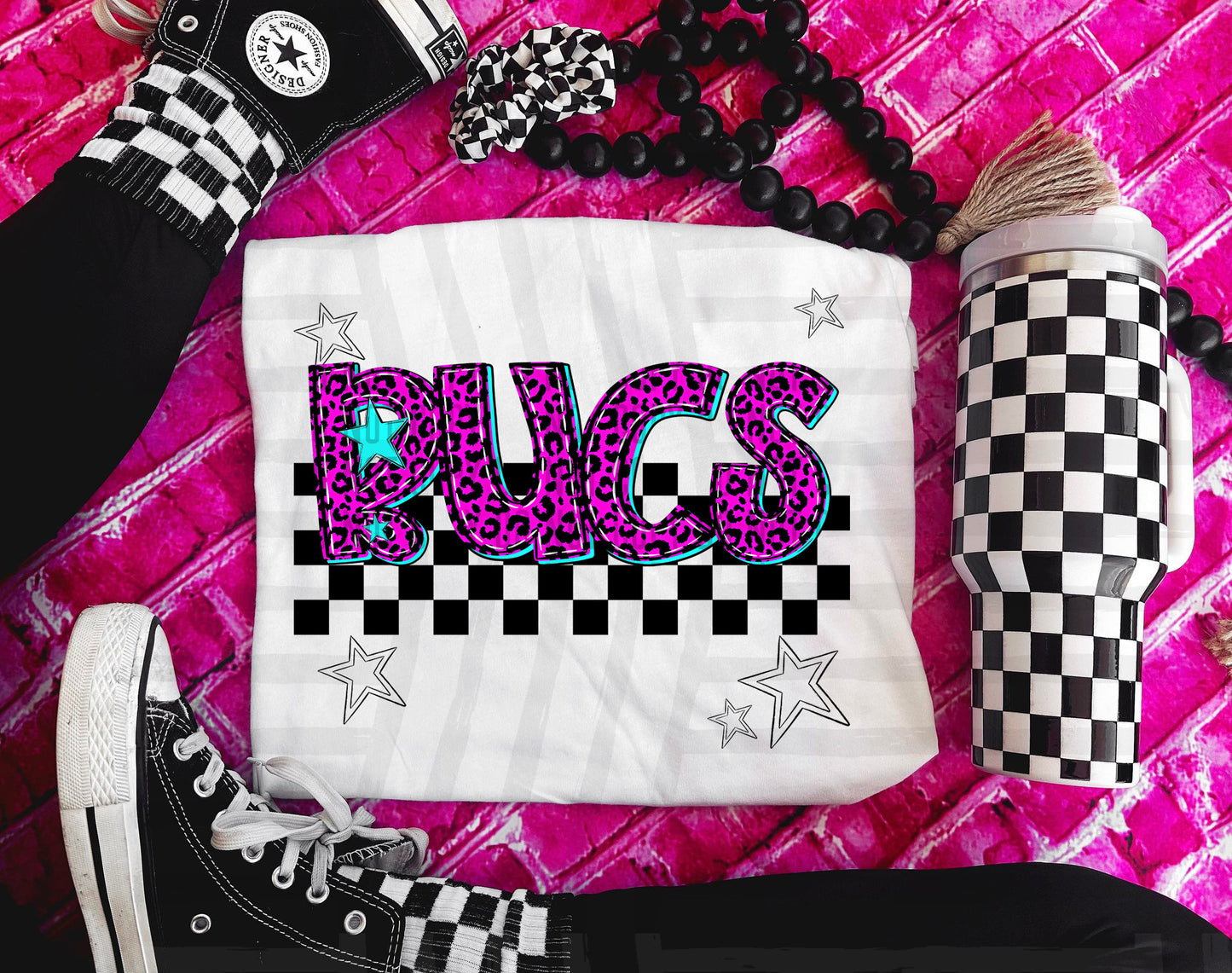 Pink checks - Dropdown + CUSTOM - Digital Download 300DPI PNG FILE