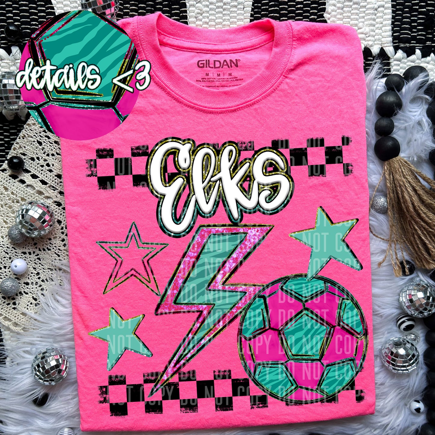 Soccer Rainbow Bolt - Dropdown Digital Download 300DPI PNG FILE