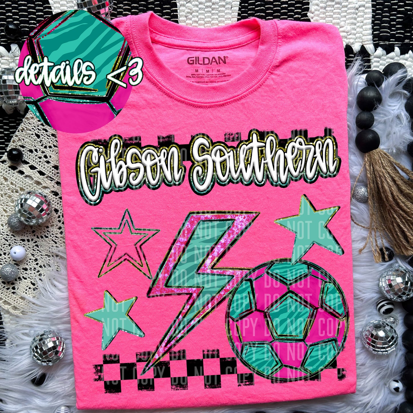 Soccer Rainbow Bolt - Dropdown Digital Download 300DPI PNG FILE