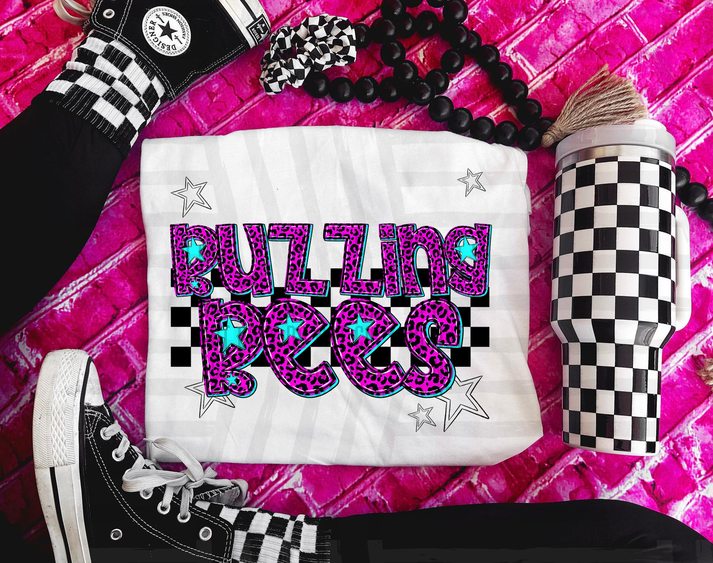 Pink checks - Dropdown + CUSTOM - Digital Download 300DPI PNG FILE