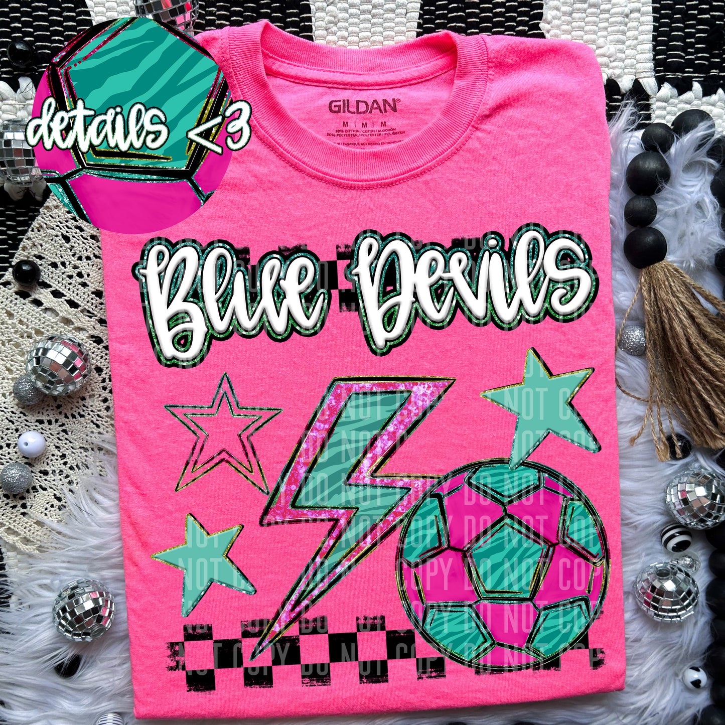 Soccer Rainbow Bolt - Dropdown Digital Download 300DPI PNG FILE