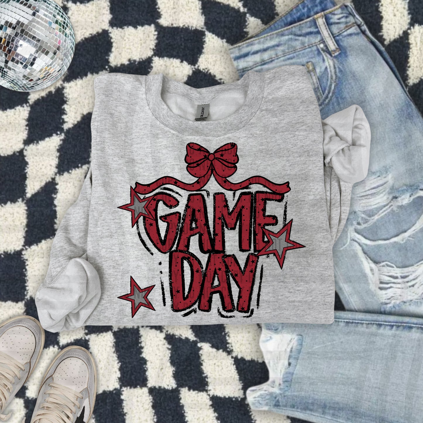 Game Day BOW - Choose your color - Digital Download 300DPI PNG FILE