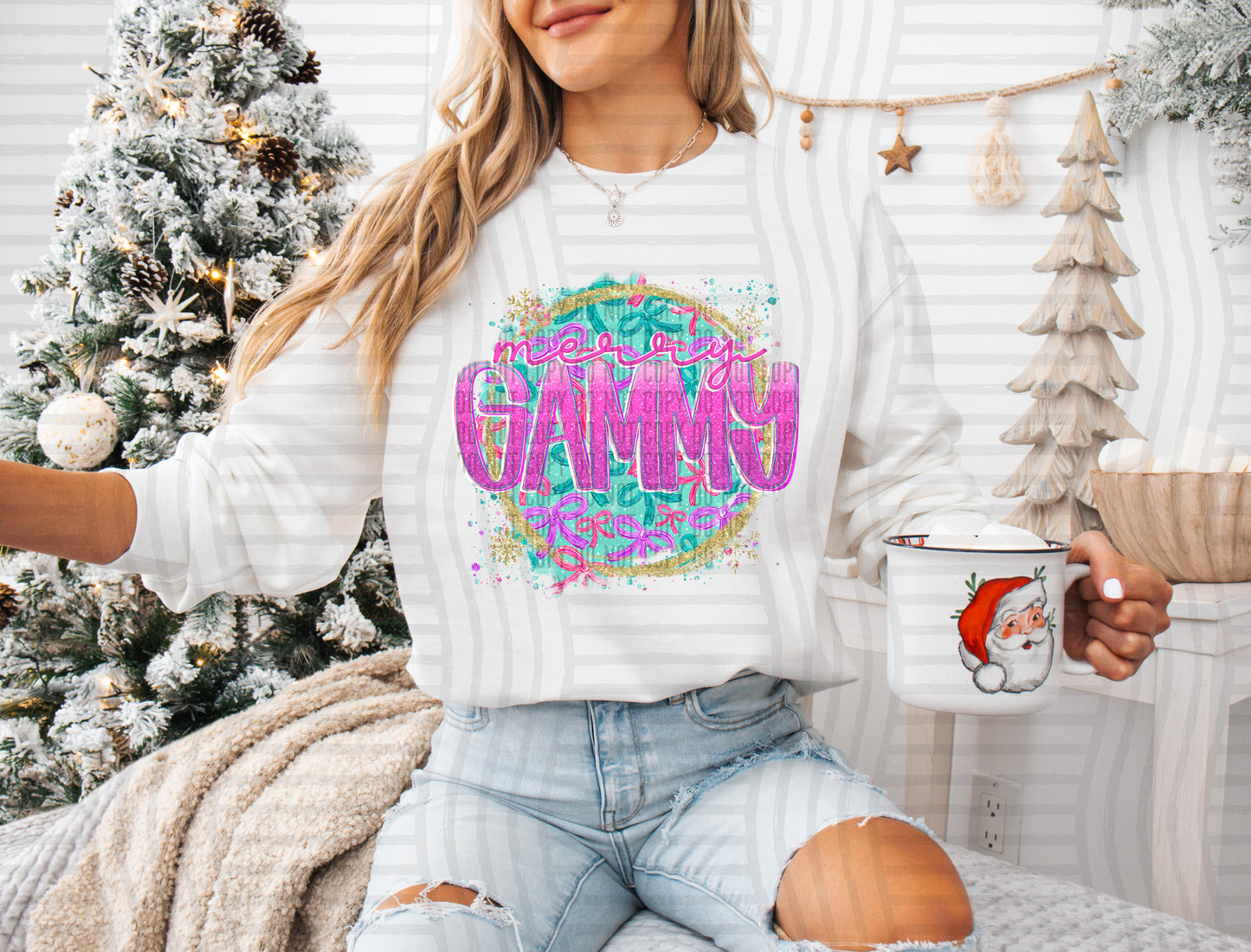 SNOWFLAKE BOW NAMES - 300DPI PNG FILE
