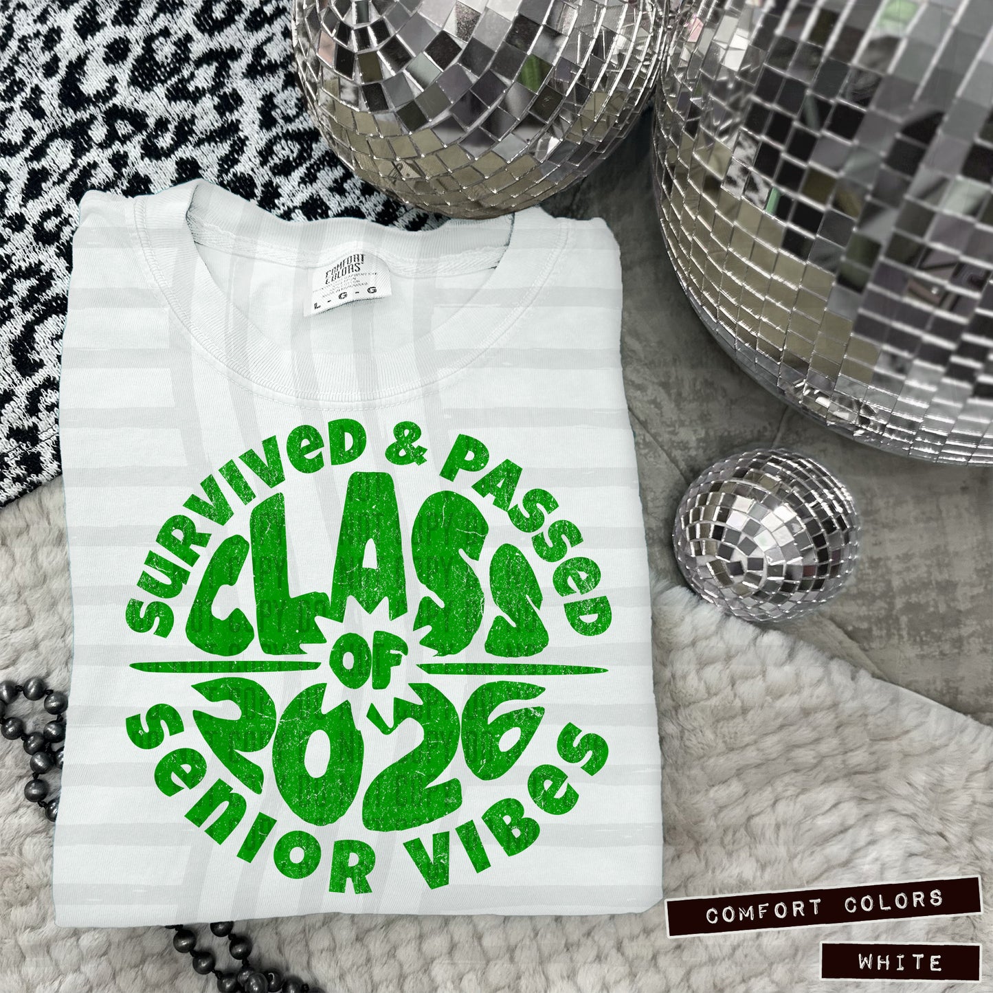 Senior Class of 2026 - Color Dropdown Digital Download 300DPI PNG FILE
