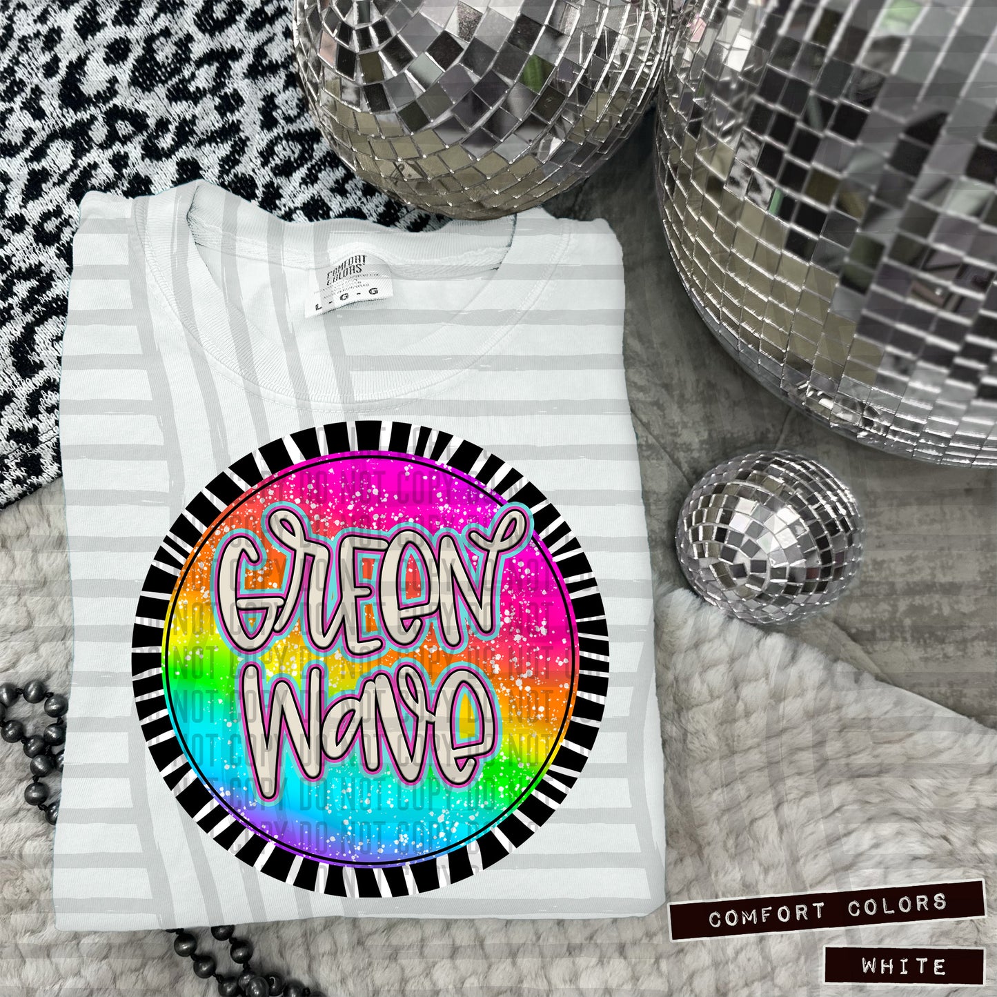 Rainbow Splatter Circles Mascots - Digital Download 300DPI PNG FILE