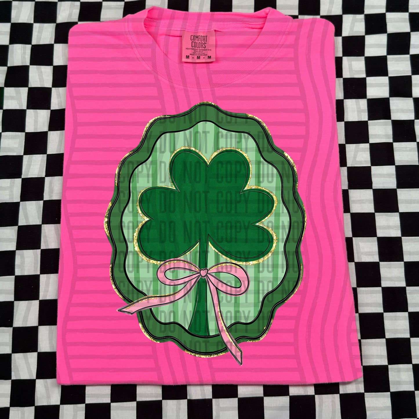 SHAMROCK FRAMED - Digital Download 300DPI PNG FILE