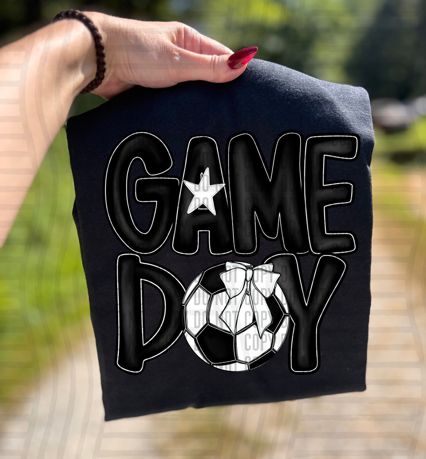 Soccer - GAME D Y -Color Dropdown Digital Download 300DPI PNG FILE