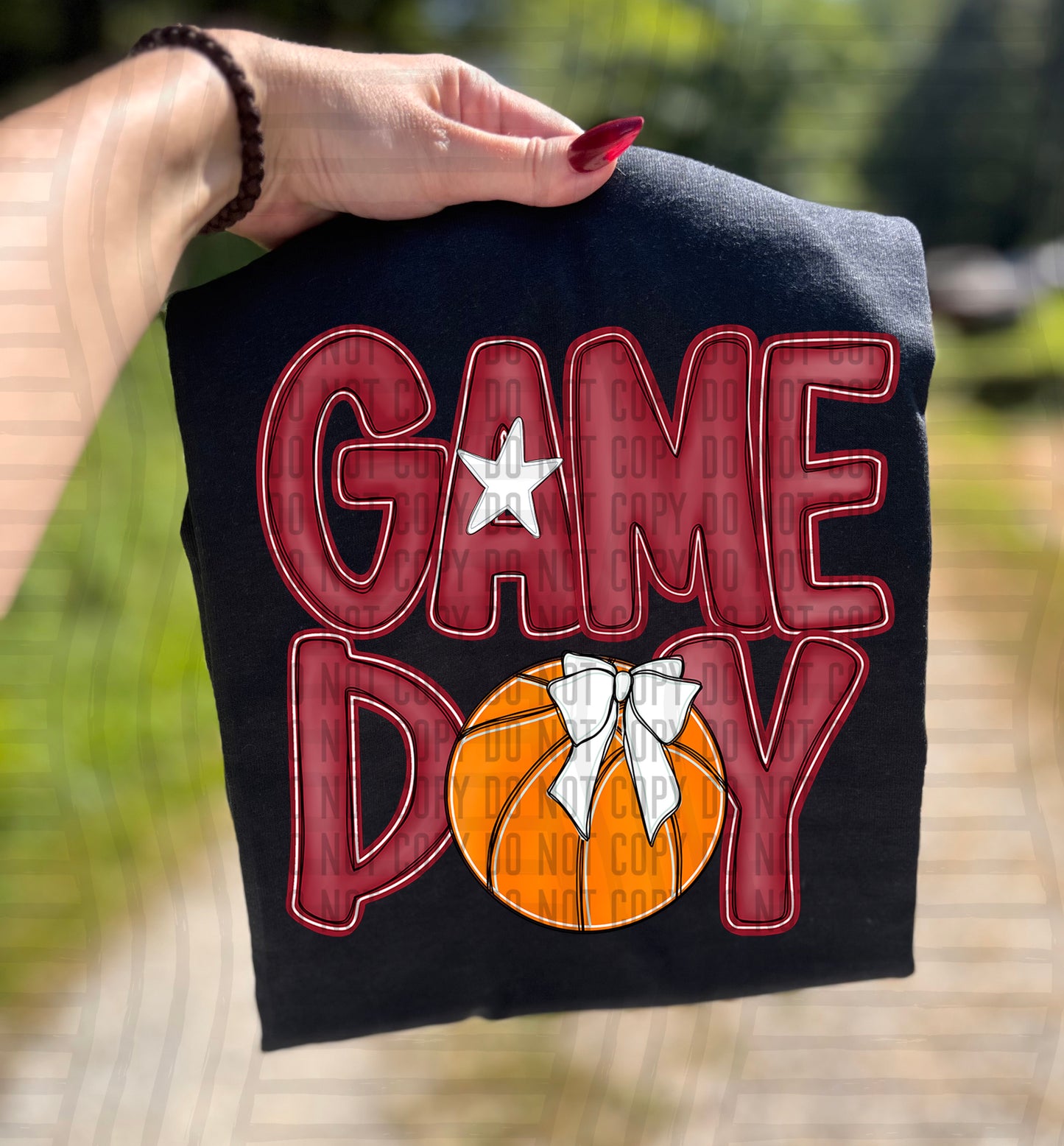 Basketball - GAME D Y - Color Dropdown Digital Download 300DPI PNG FILE