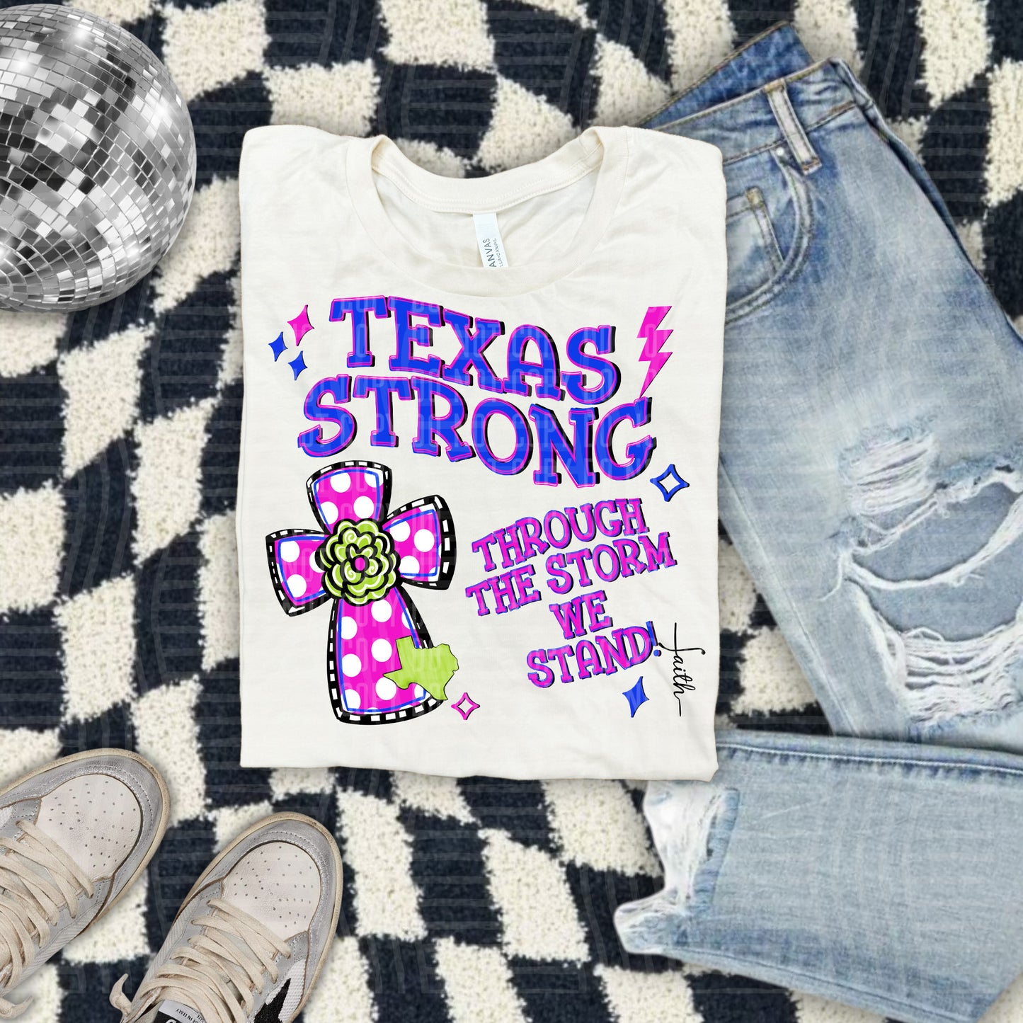 Texas Strong - 300DPI PNG FILE