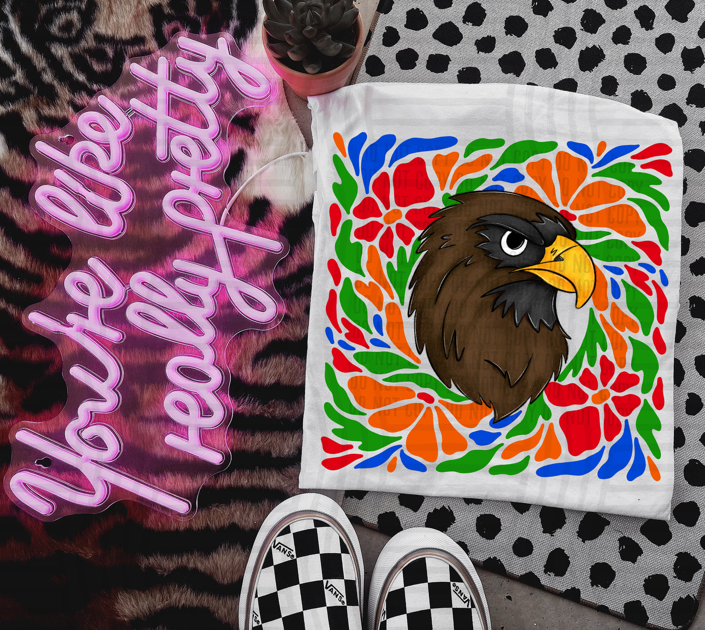 RETRO FLORAL MASCOT HEADS BUNDLE 74 DIGITALS :) - Digital download 300DPI PNG FILE
