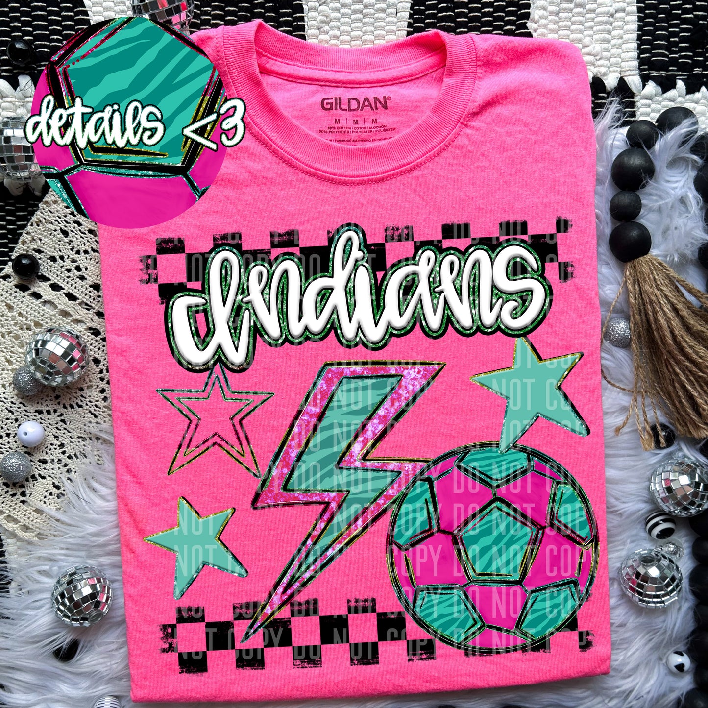 Soccer Rainbow Bolt - Dropdown Digital Download 300DPI PNG FILE