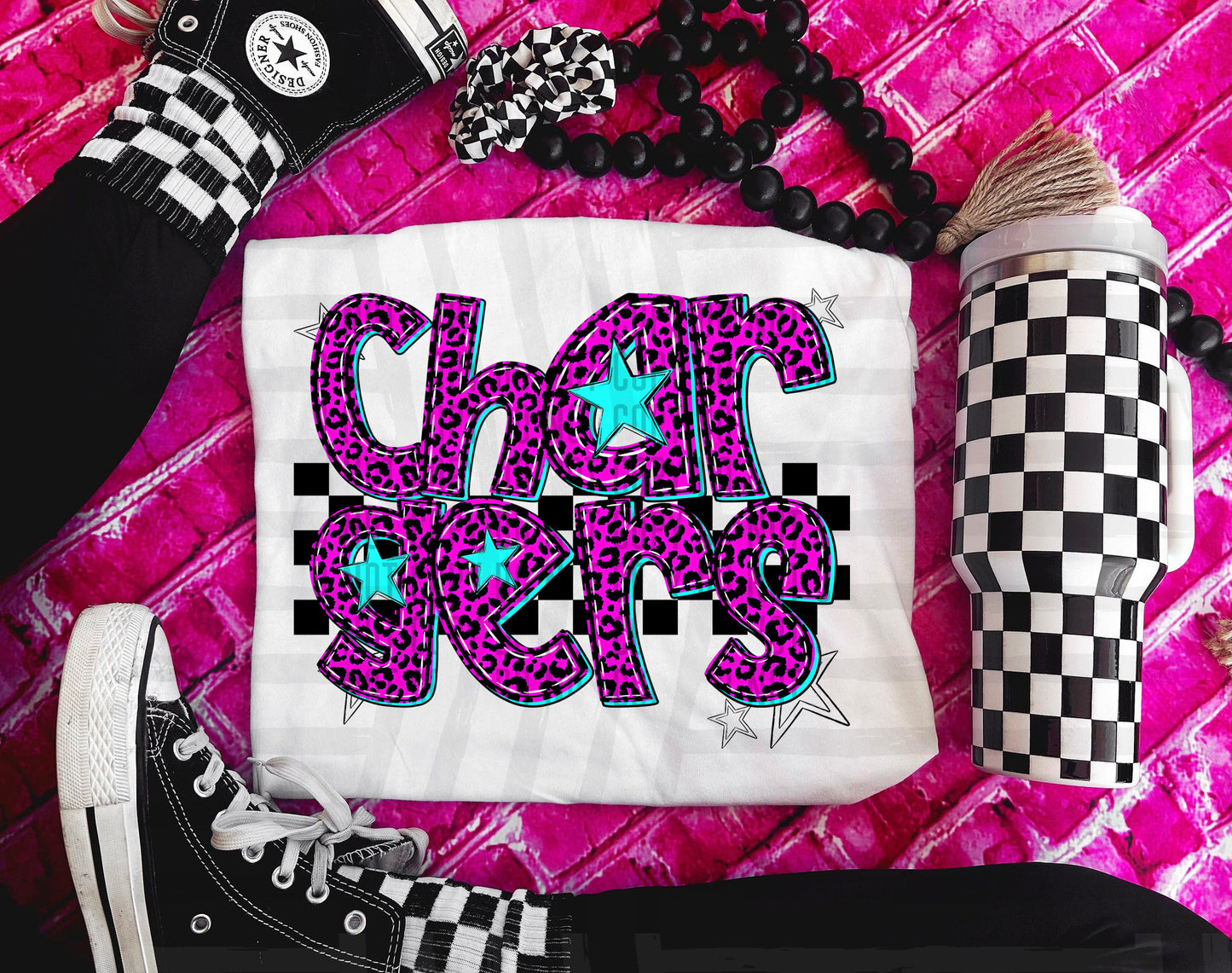 Pink checks - Dropdown + CUSTOM - Digital Download 300DPI PNG FILE