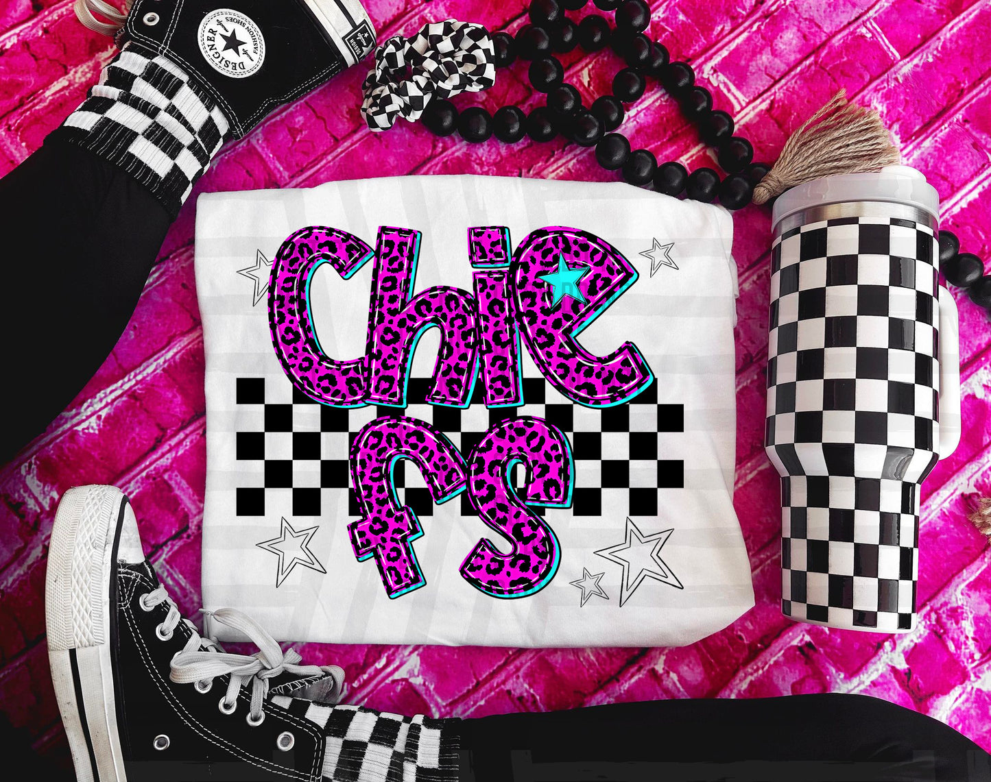 Pink checks - Dropdown + CUSTOM - Digital Download 300DPI PNG FILE