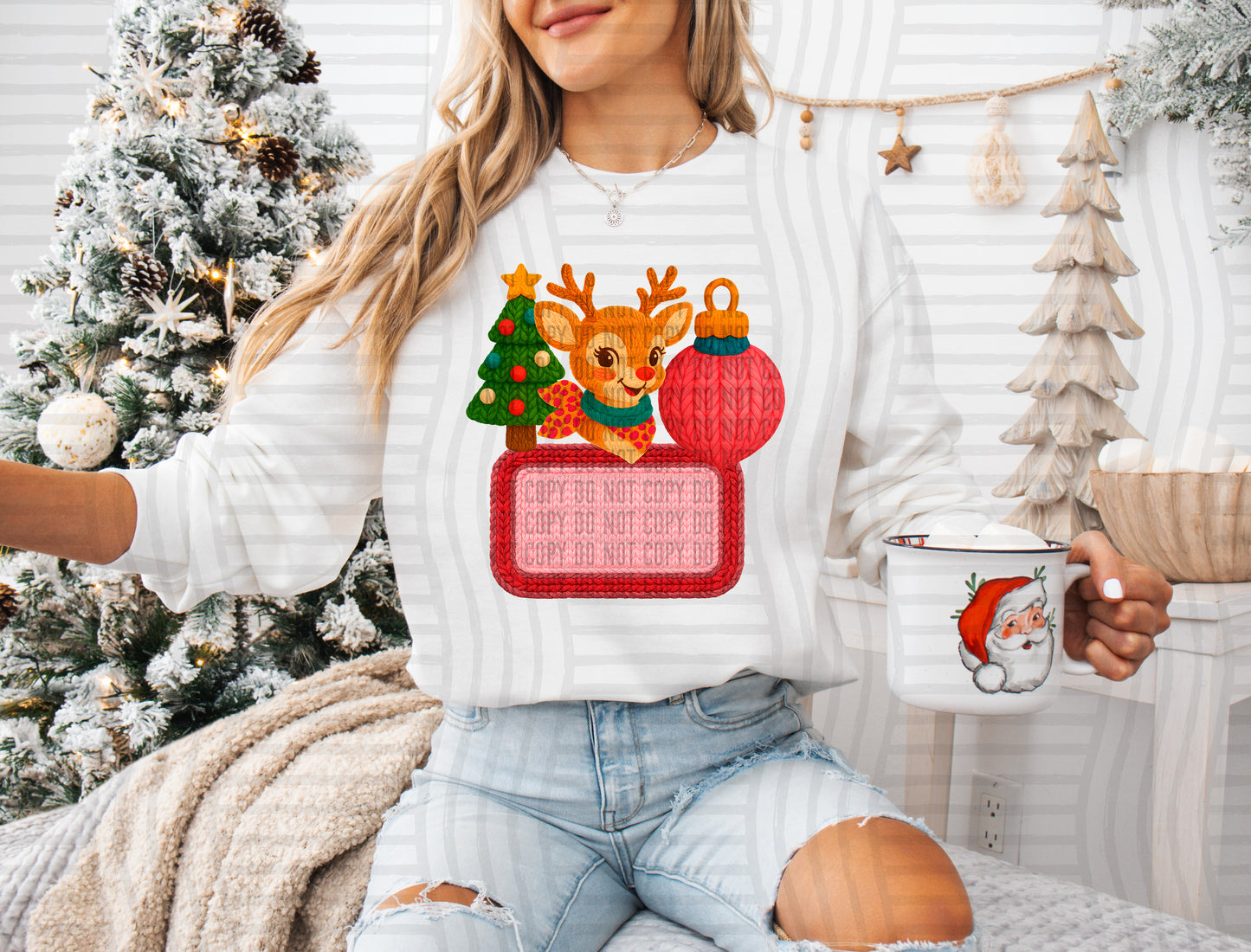 Faux Yarn Bundle - Christmas bundle - Digital download 300DPI PNG FILE