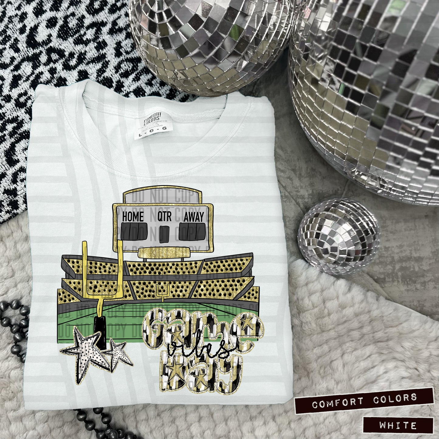 GAME DAY FOOTBALL STADIUMS - Digital download 300DPI PNG FILE