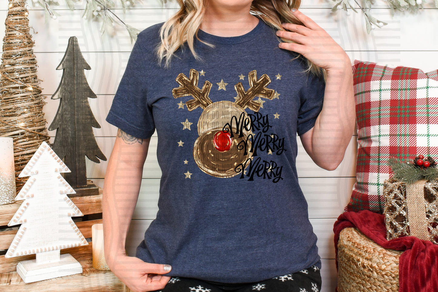 MERRY MERRY MERRY 3 - 300DPI PNG FILE