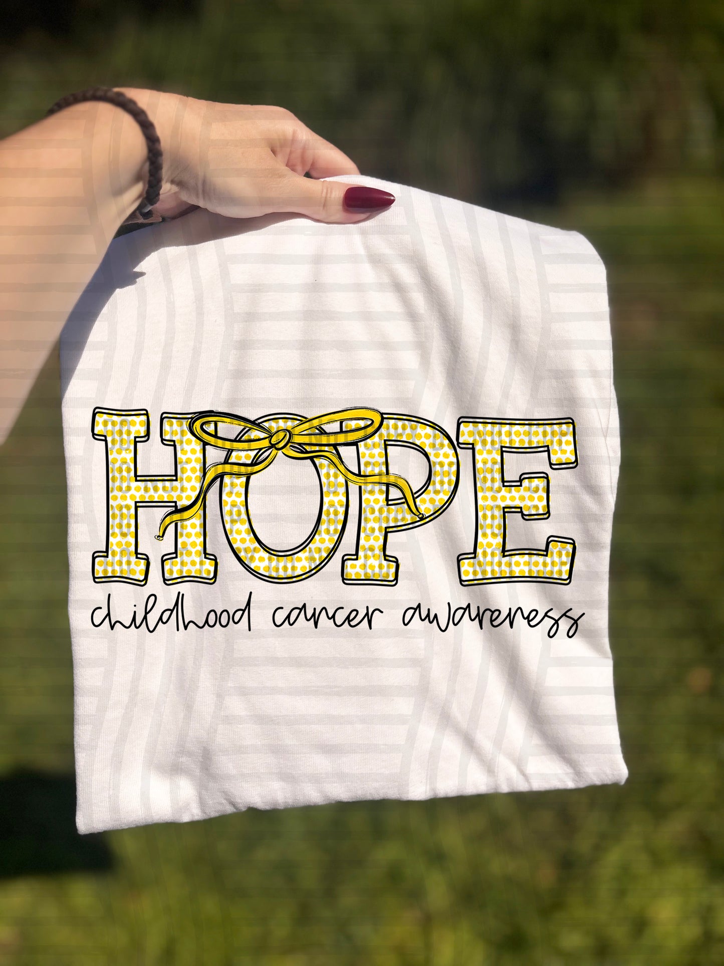 Childhood cancer awareness 300DPI PNG FILE