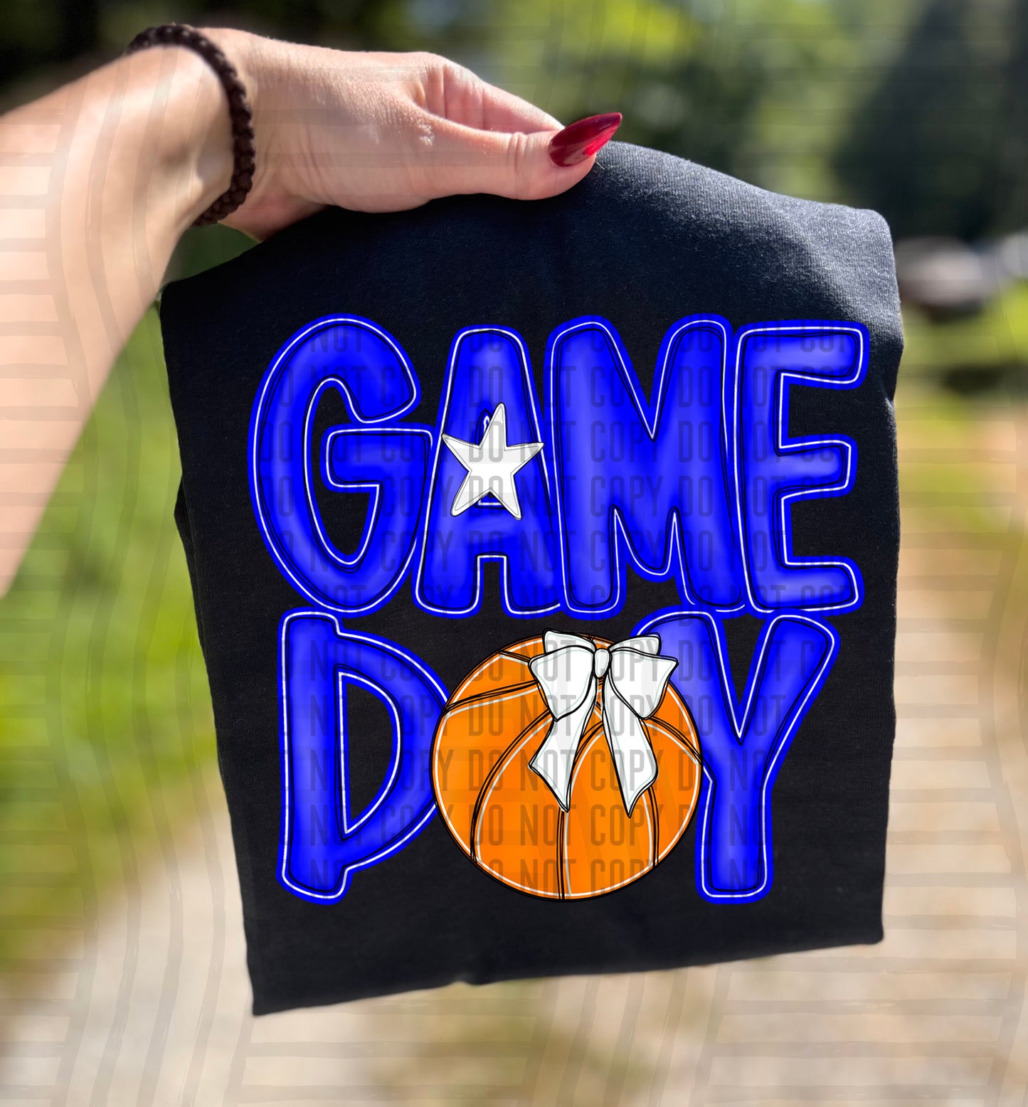 Basketball - GAME D Y - Color Dropdown Digital Download 300DPI PNG FILE