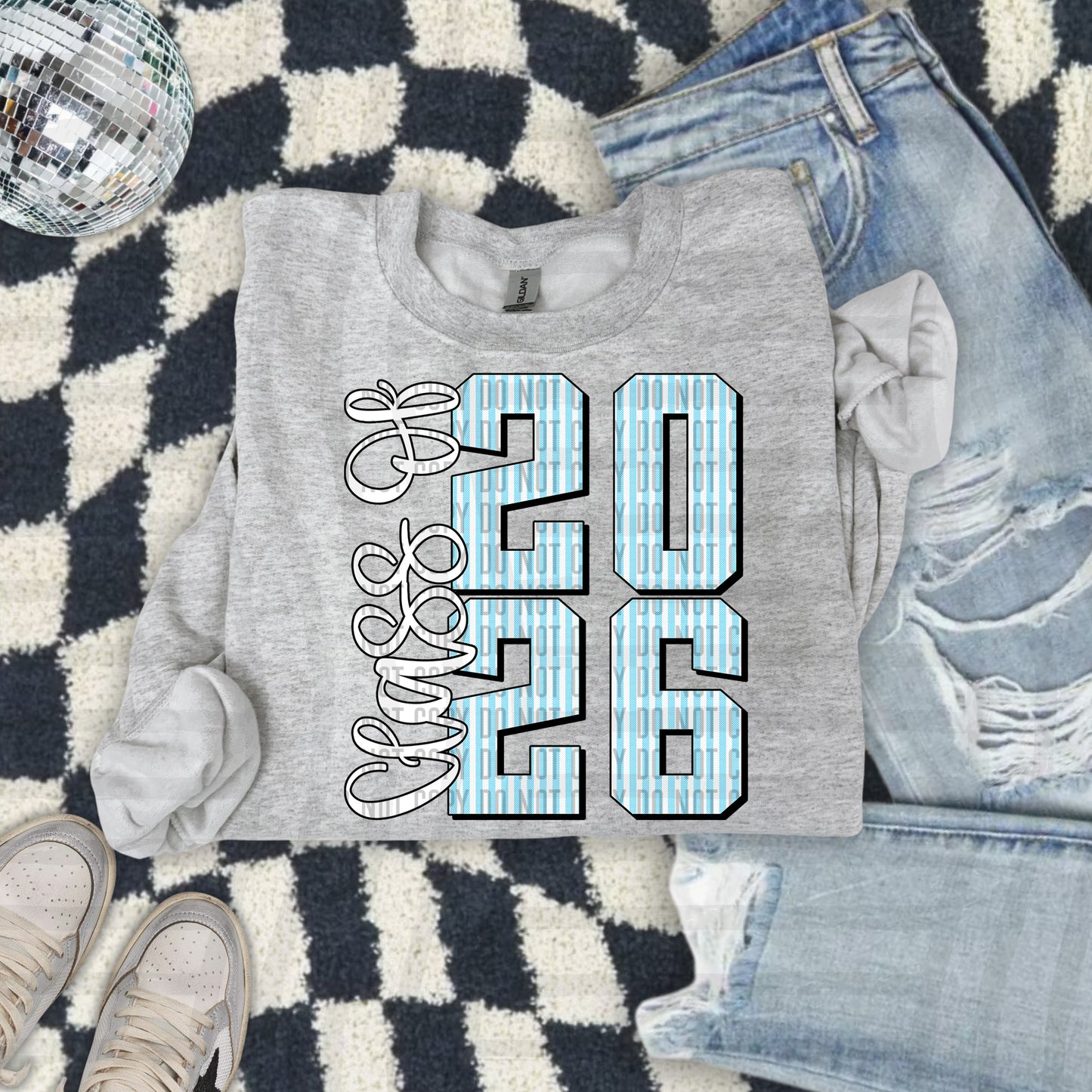 Class of 2026 - Choose your color - Digital Download 300DPI PNG FILE