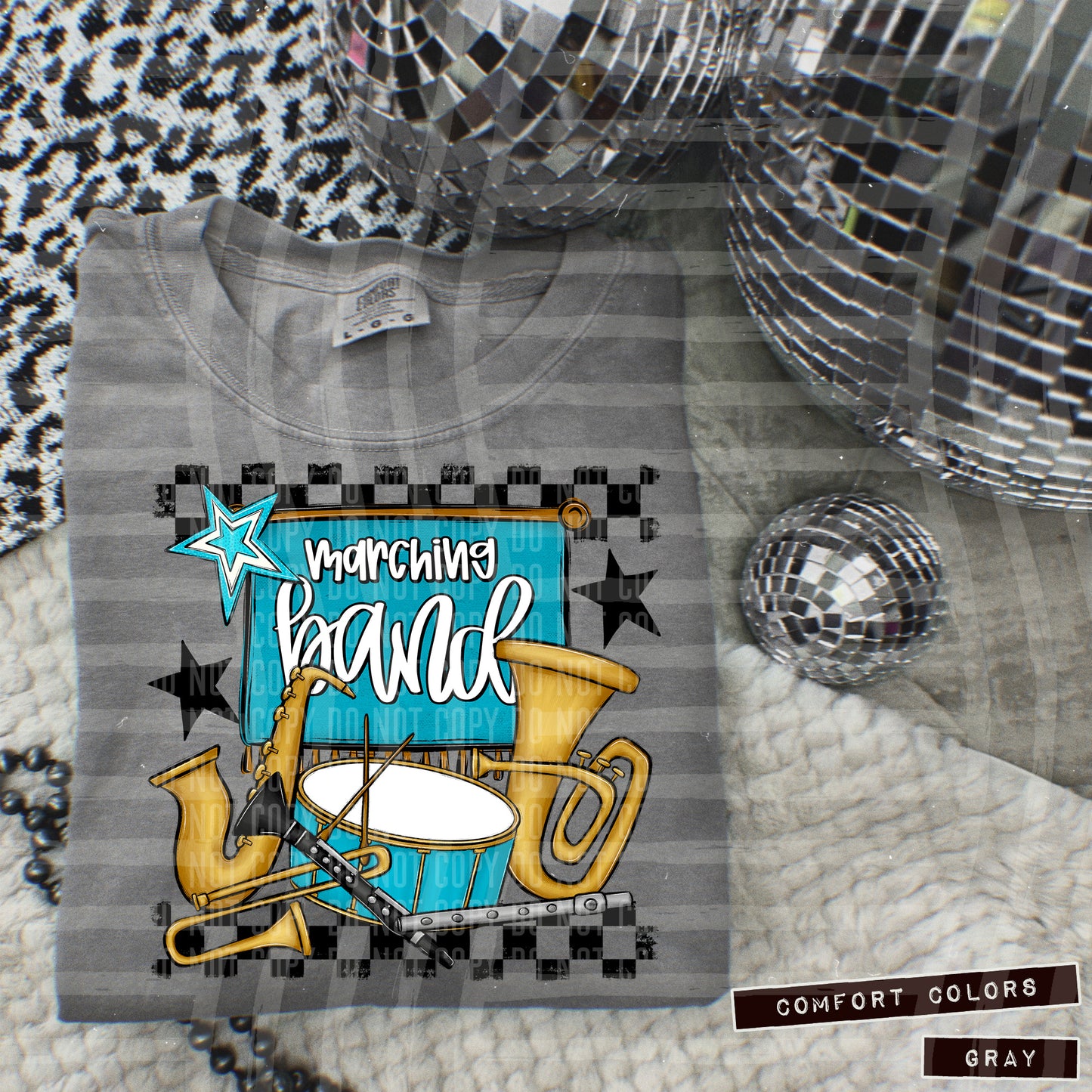 Band Collage - Can add names - not for digital resale- Color Dropdown Digital Download 300DPI PNG FILE
