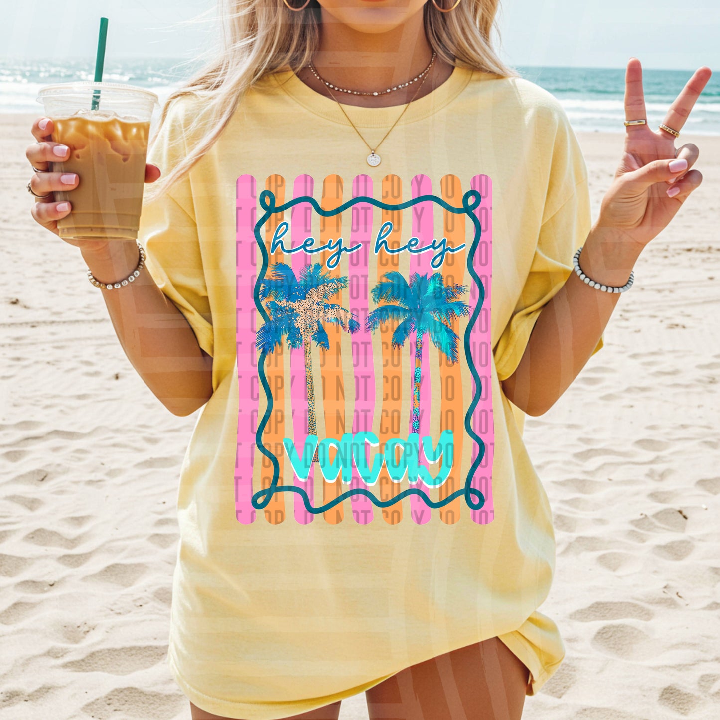 Hey hey Vacay - Digital Download 300DPI PNG FILE
