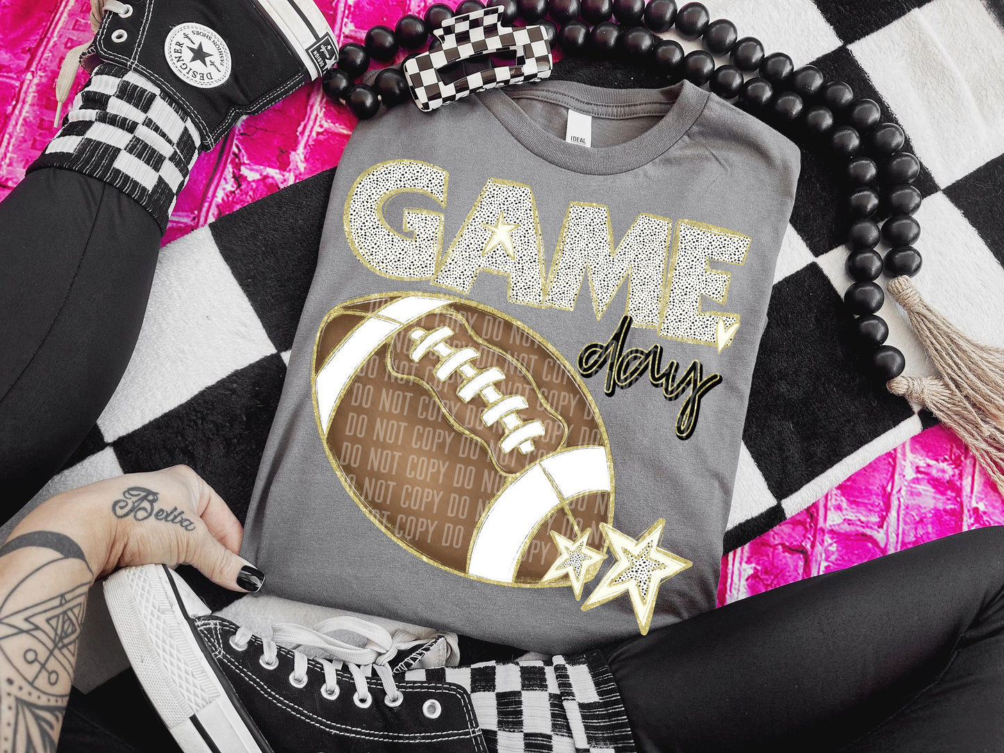 Game Day Sports Balls (no bow)- Color Dropdown Digital Download 300DPI PNG FILE