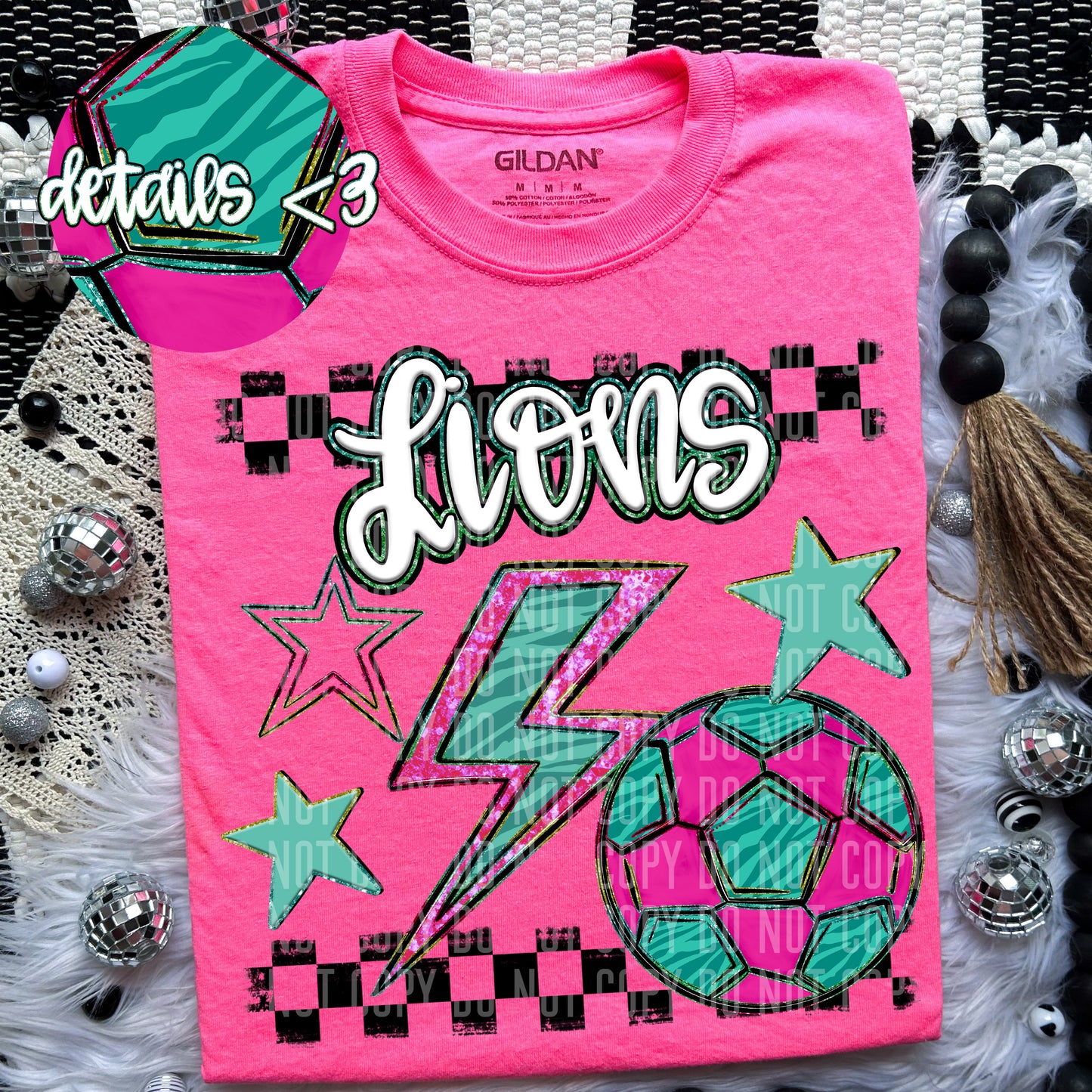 Soccer Rainbow Bolt - Dropdown Digital Download 300DPI PNG FILE