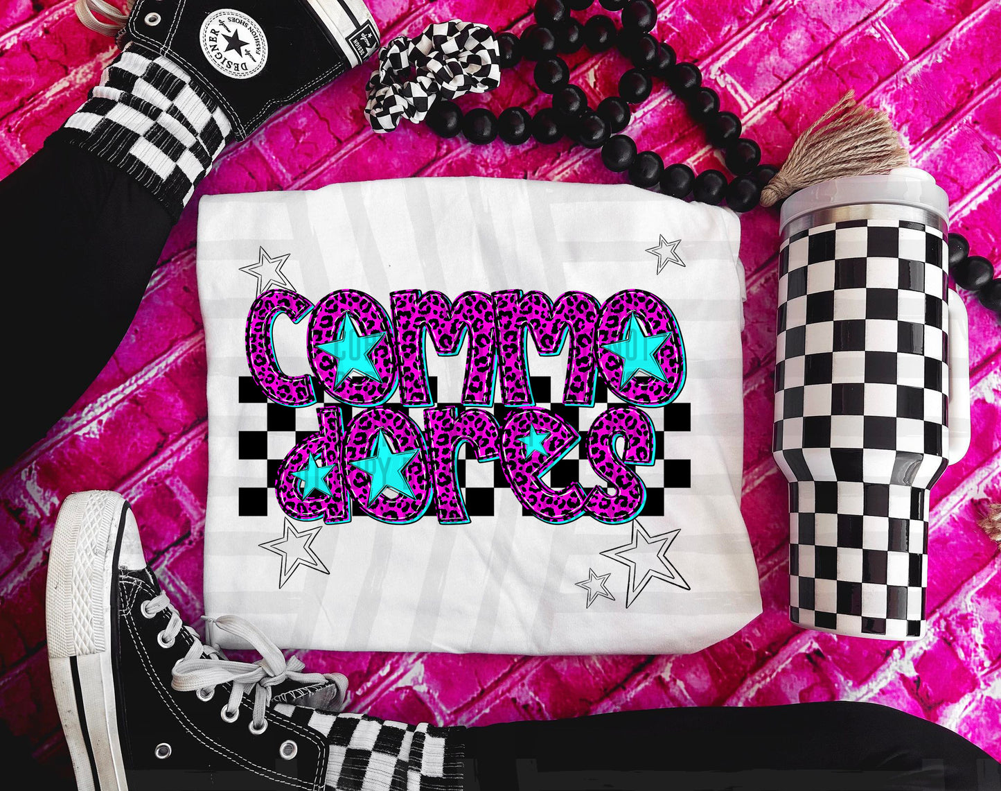 Pink checks - Dropdown + CUSTOM - Digital Download 300DPI PNG FILE