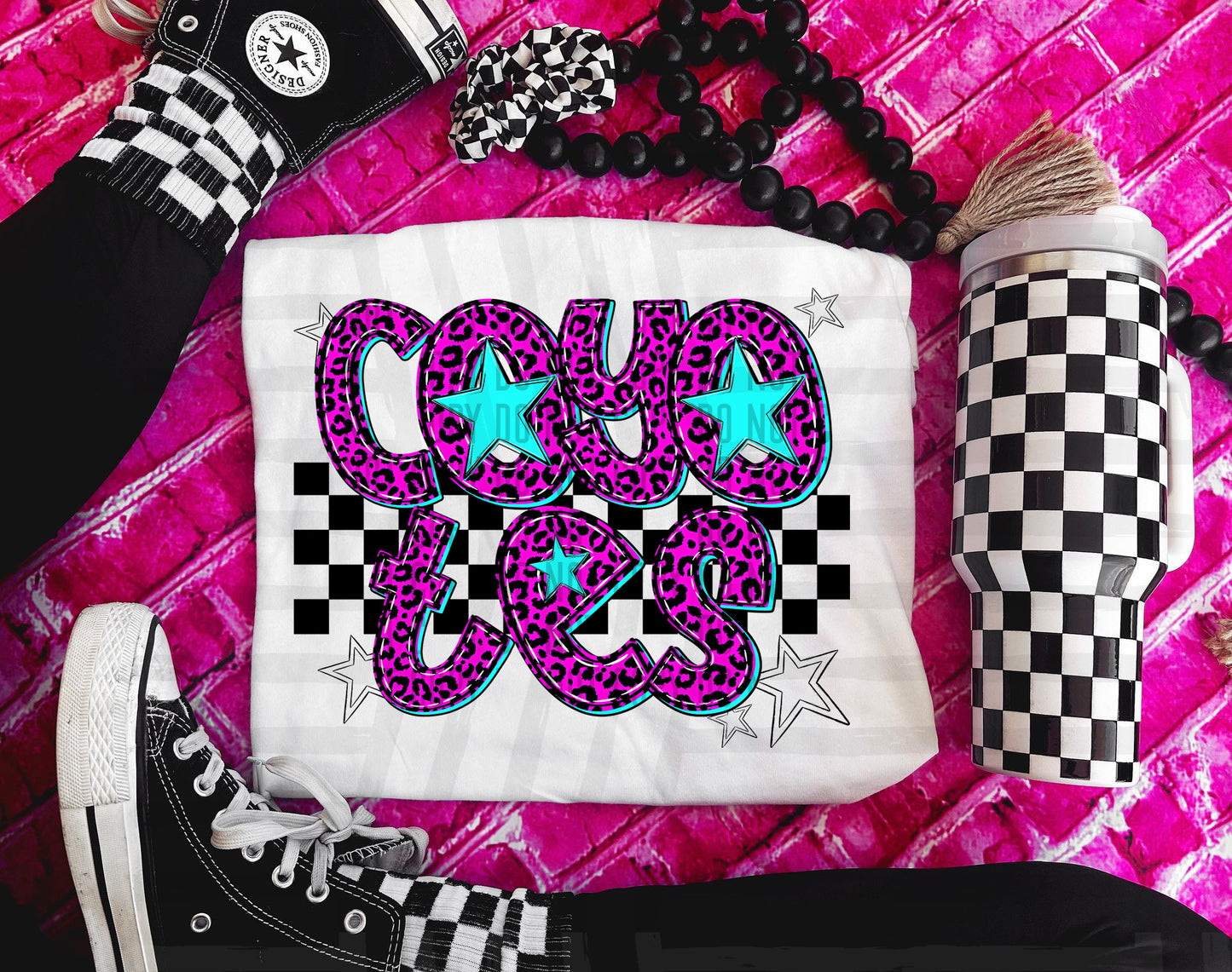 Pink checks - Dropdown + CUSTOM - Digital Download 300DPI PNG FILE