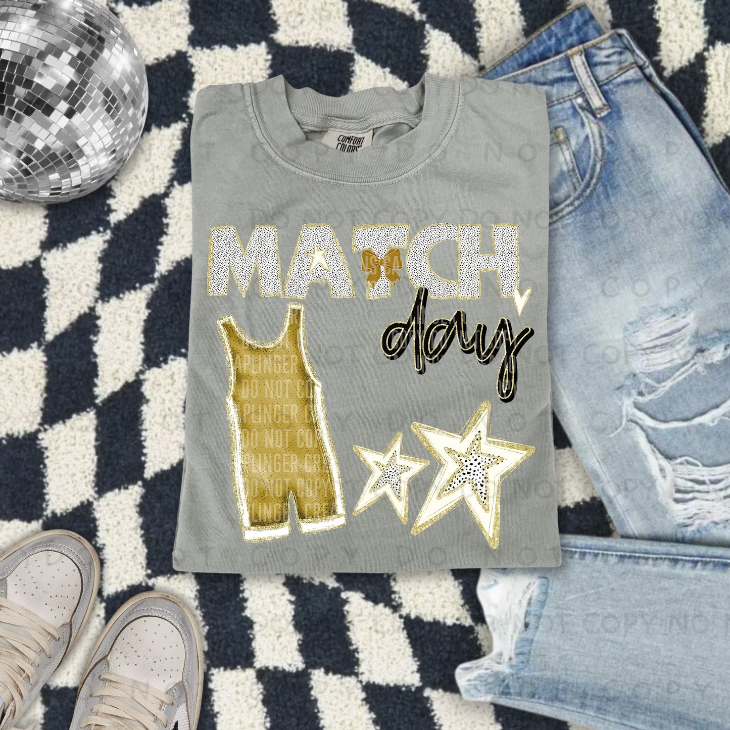 Match Day Wrestling - Color Dropdown Digital Download 300DPI PNG FILE