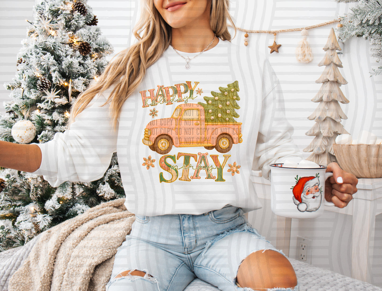 Faux Yarn Bundle - Christmas bundle - Digital download 300DPI PNG FILE