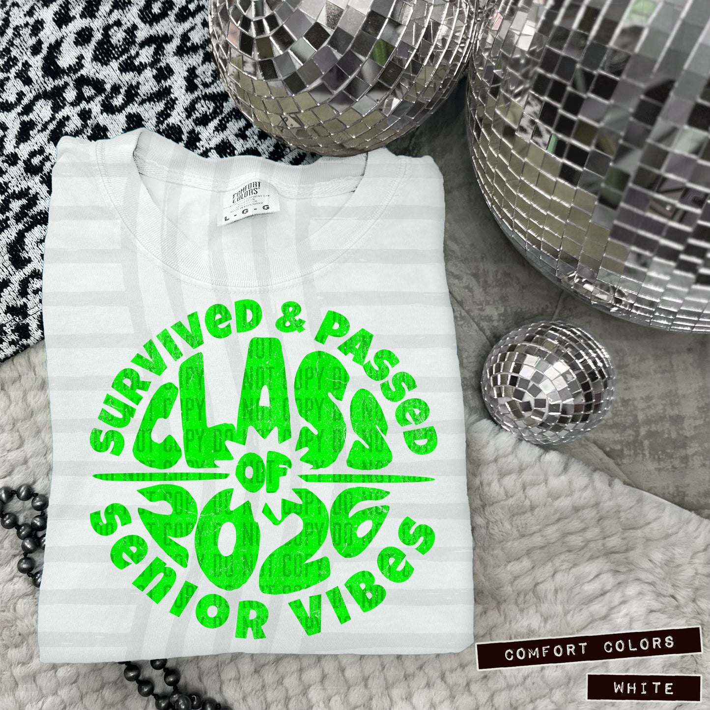 Senior Class of 2026 - Color Dropdown Digital Download 300DPI PNG FILE